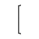 Signature Hardware Matte Black 12-5/8 in. Center-to-Center Cabinet Pull 