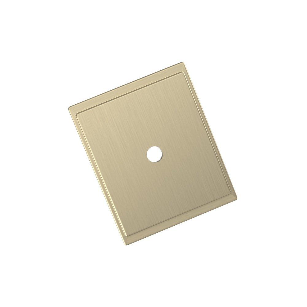 Cabinet Knob Backplate- 1-5/8"- GC 