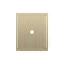 Signature Hardware Golden Champagne 1-5/8 in. Cabinet Knob Backplate Brushed Gold 