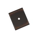 1-5/8 in. Cabinet Knob Backplate Oil Rubbed Bronze
