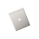 1-5/8 in. Cabinet Knob Backplate Polished Nickel