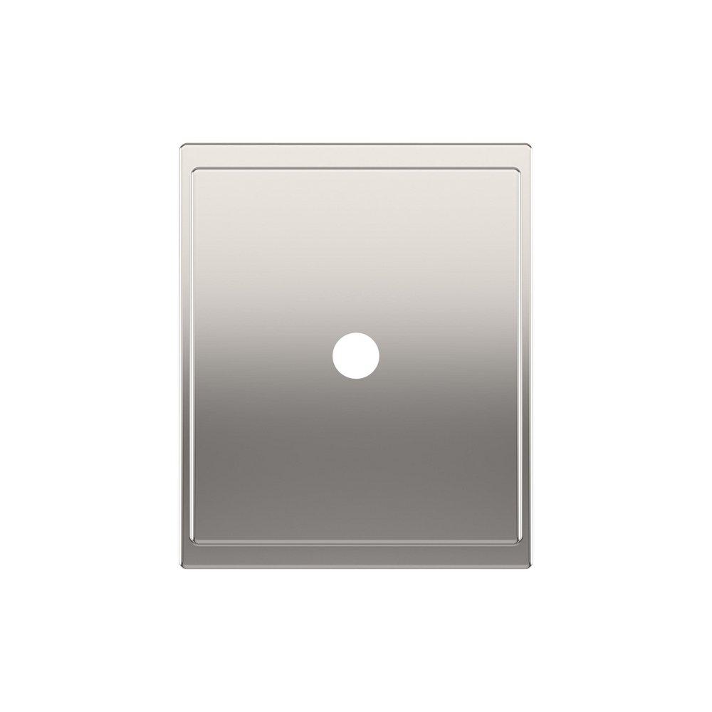 Signature Hardware Polished Nickel 1-5/8 in. Cabinet Knob Backplate Brushed Gold 