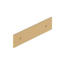 Signature Hardware Champagne Bronze 3-3/4 in. Cabinet Pull Backplate Brushed Gold 