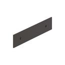 Signature Hardware Oil Rubbed Bronze 3-3/4 in. Cabinet Pull Backplate Brushed Gold 