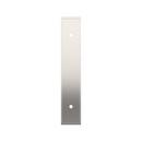 Signature Hardware Polished Nickel 3-3/4 in. Cabinet Pull Backplate Brushed Gold 