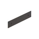 Signature Hardware Oil Rubbed Bronze 5-1/16 in. Cabinet Pull Backplate Brushed Gold 