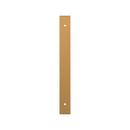 Signature Hardware Brushed Gold 7-9/16 in. Cabinet Pull Backplate Brushed Gold 