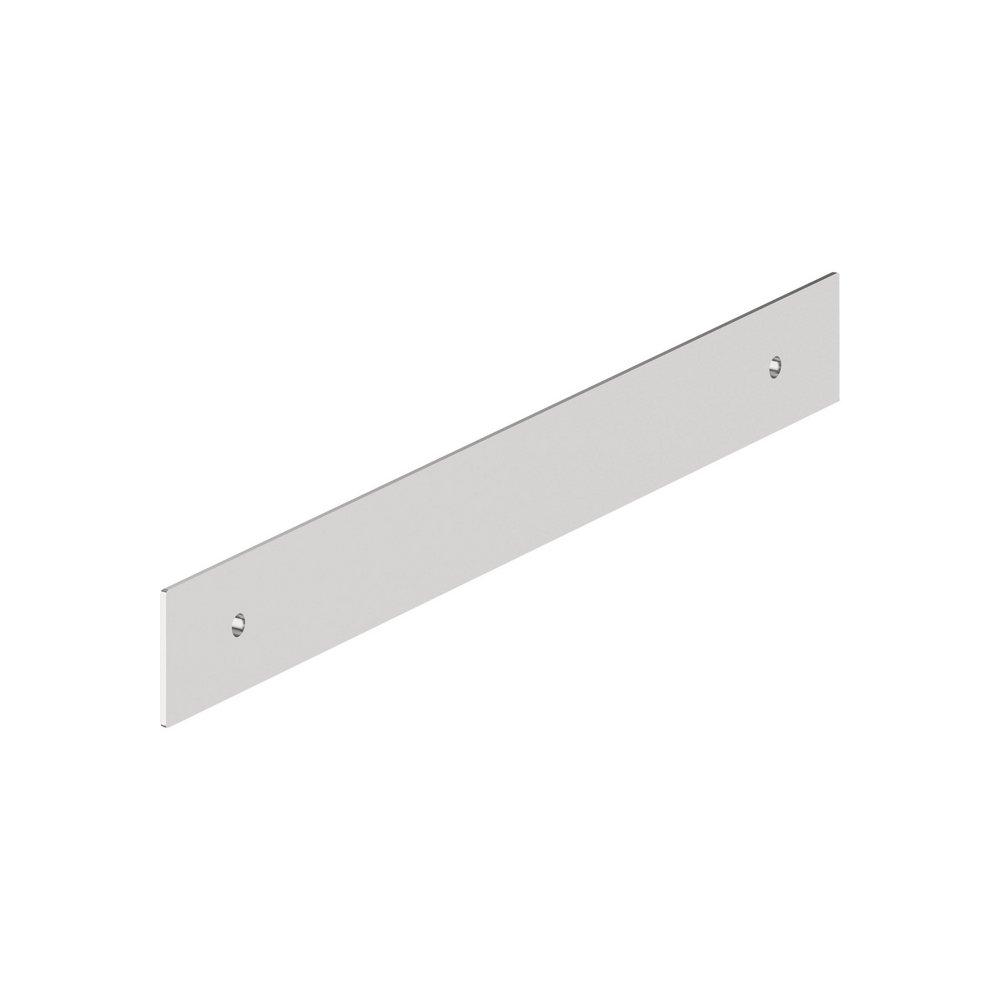 Signature Hardware Polished Chrome 7-9/16 in. Cabinet Pull Backplate Brushed Gold 