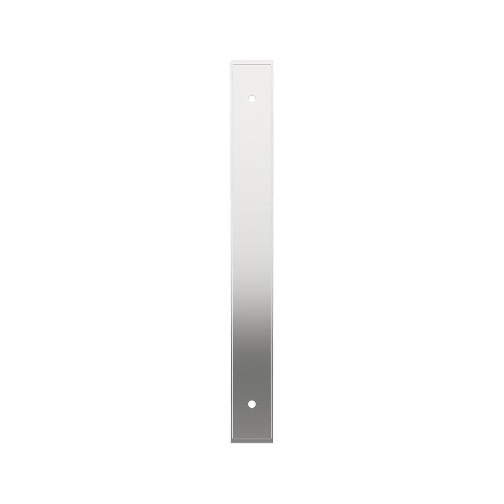 Signature Hardware Polished Chrome 7-9/16 in. Cabinet Pull Backplate Brushed Gold 