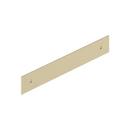Signature Hardware Golden Champagne 7-9/16 in. Cabinet Pull Backplate Brushed Gold 
