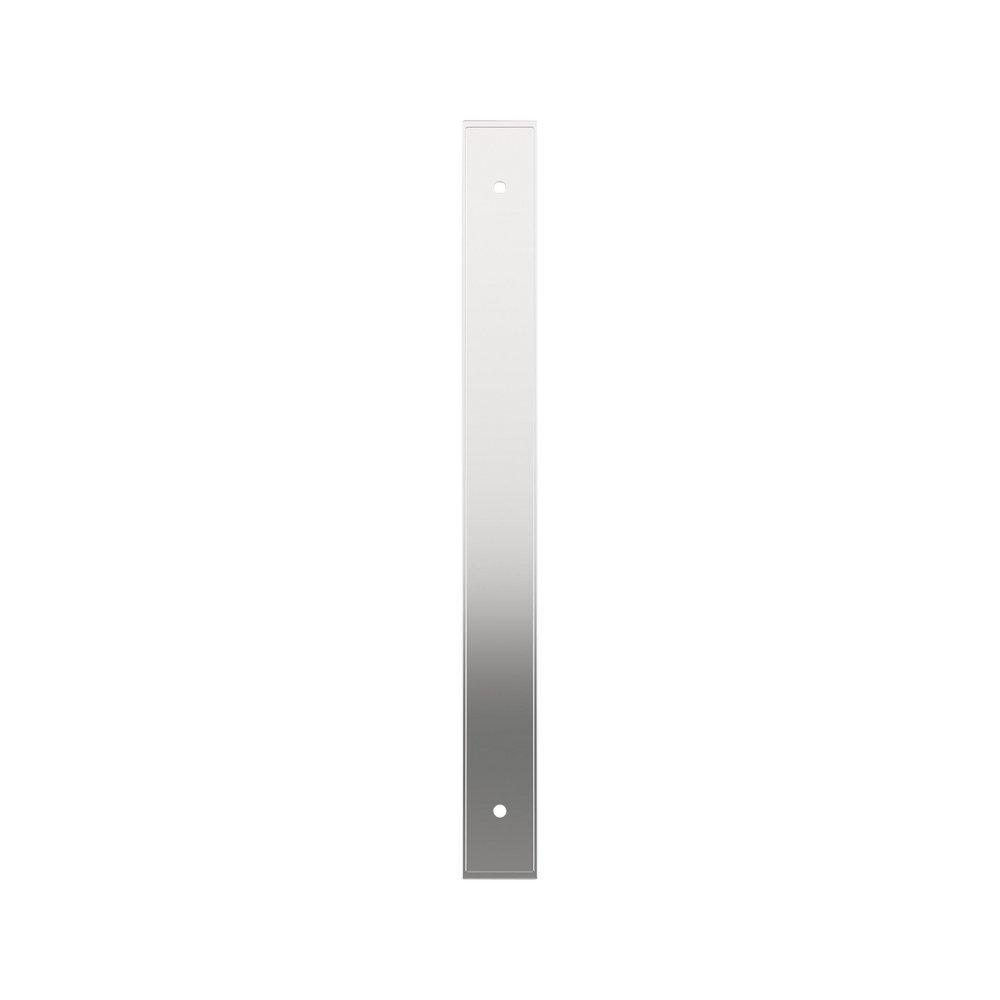 Signature Hardware Polished Chrome 8-13/16 in. Cabinet Pull Backplate Brushed Gold 