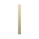 Signature Hardware Golden Champagne 8-13/16 in. Cabinet Pull Backplate Brushed Gold 