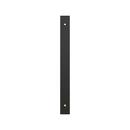 Signature Hardware Matte Black 8-13/16 in. Cabinet Pull Backplate Brushed Gold 