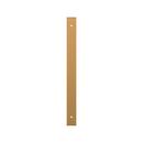 Signature Hardware Brushed Gold 10-1/16 in. Cabinet Pull Backplate Brushed Gold 