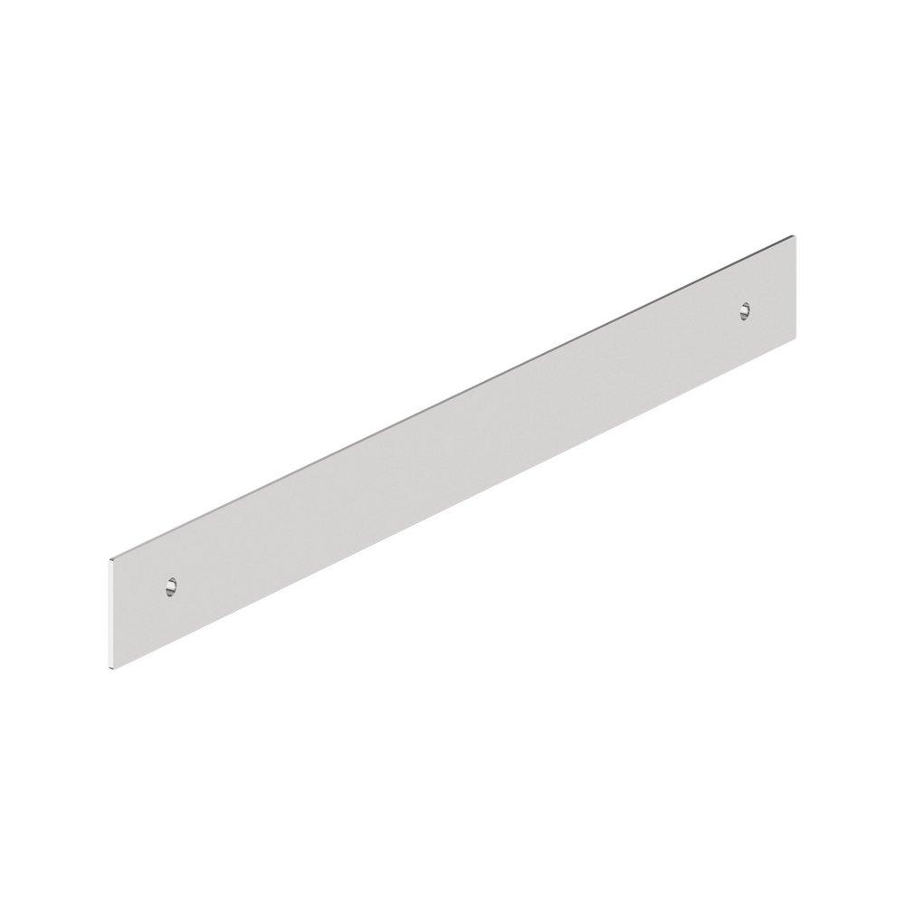 Signature Hardware Polished Chrome 10-1/16 in. Cabinet Pull Backplate Brushed Gold 