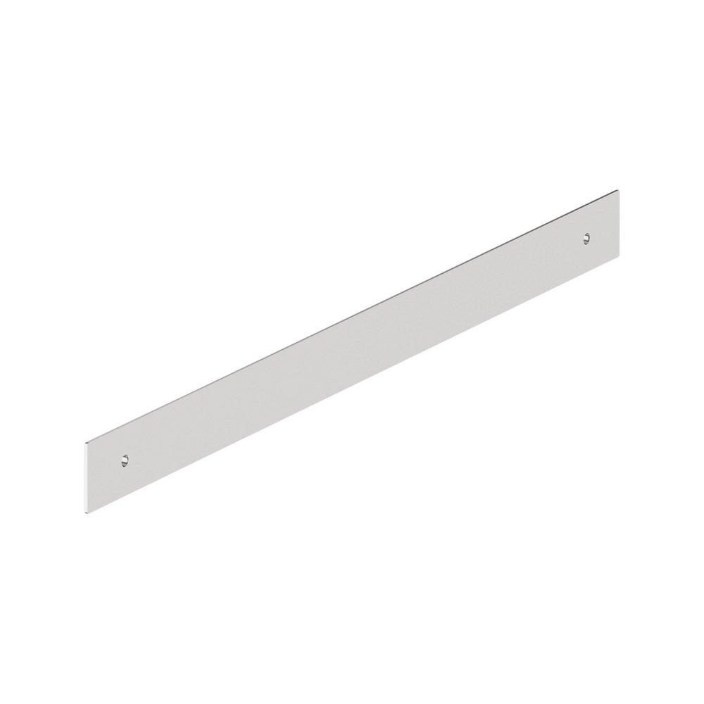 Signature Hardware Polished Chrome 12-5/8 in. Cabinet Pull Backplate Brushed Gold 