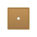 Square Knob Backplate- 1-9/16"- BG 