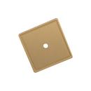 1-9/16 in. Cabinet Knob Backplate Champagne Bronze