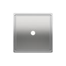 Signature Hardware Polished Chrome 1-9/16 in. Cabinet Knob Backplate Brushed Gold 