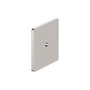 Square Knob Backplate- 1-9/16"- PN 