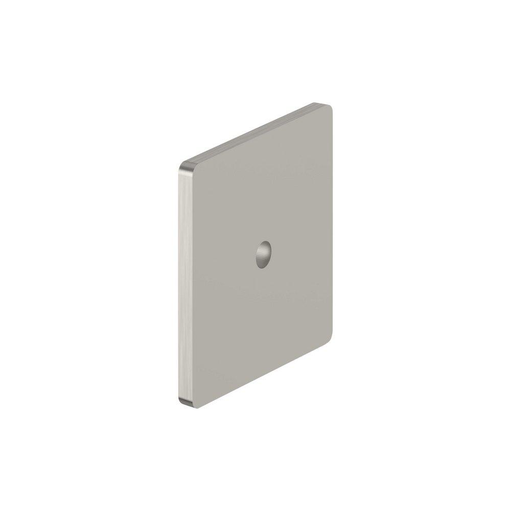 Signature Hardware Satin Nickel 1-9/16 in. Cabinet Knob Backplate Brushed Gold 