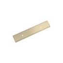 3 in. Cabinet Pull Backplate Golden Champagne