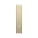 Signature Hardware Golden Champagne 3 in. Cabinet Pull Backplate Brushed Gold 