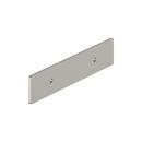 Signature Hardware Satin Nickel 3 in. Cabinet Pull Backplate Brushed Gold 