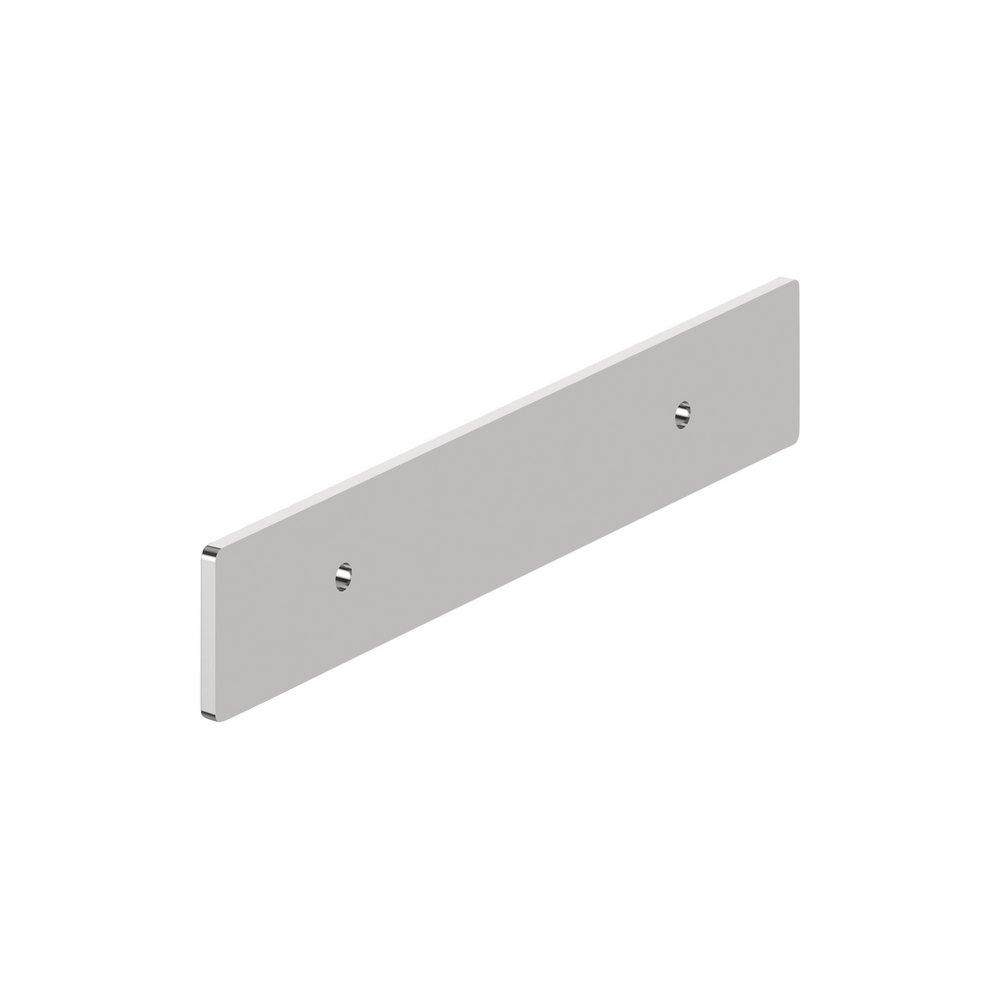 Signature Hardware Polished Chrome 3-3/4 in. Cabinet Pull Backplate Brushed Gold 