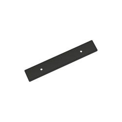 3-3/4 in. Cabinet Pull Backplate Matte Black