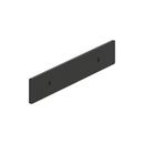 Signature Hardware Matte Black 3-3/4 in. Cabinet Pull Backplate Brushed Gold 