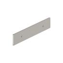 Signature Hardware Satin Nickel 3-3/4 in. Cabinet Pull Backplate Brushed Gold 