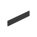 Signature Hardware Matte Black 5-1/16 in. Cabinet Pull Backplate Brushed Gold 