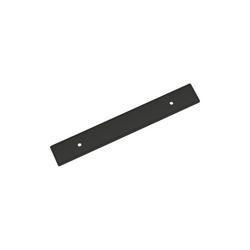 5-1/16 in. Cabinet Pull Backplate Matte Black
