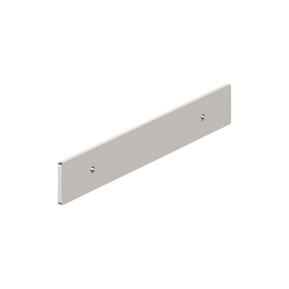 Signature Hardware Polished Nickel 5-1/16 in. Cabinet Pull Backplate Brushed Gold 