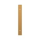 Signature Hardware Brushed Gold 6-5/16 in. Cabinet Pull Backplate Brushed Gold 