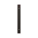 Signature Hardware Oil Rubbed Bronze 7-9/16 in. Cabinet Pull Backplate Brushed Gold 