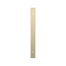 Signature Hardware Golden Champagne 8-13/16 in. Cabinet Pull Backplate Brushed Gold 