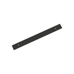 8-13/16 in. Cabinet Pull Backplate Matte Black