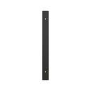 Signature Hardware Matte Black 8-13/16 in. Cabinet Pull Backplate Brushed Gold 