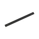 12-5/8 in. Cabinet Pull Backplate Matte Black