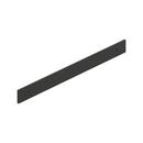 Signature Hardware Matte Black 12-5/8 in. Cabinet Pull Backplate Brushed Gold 