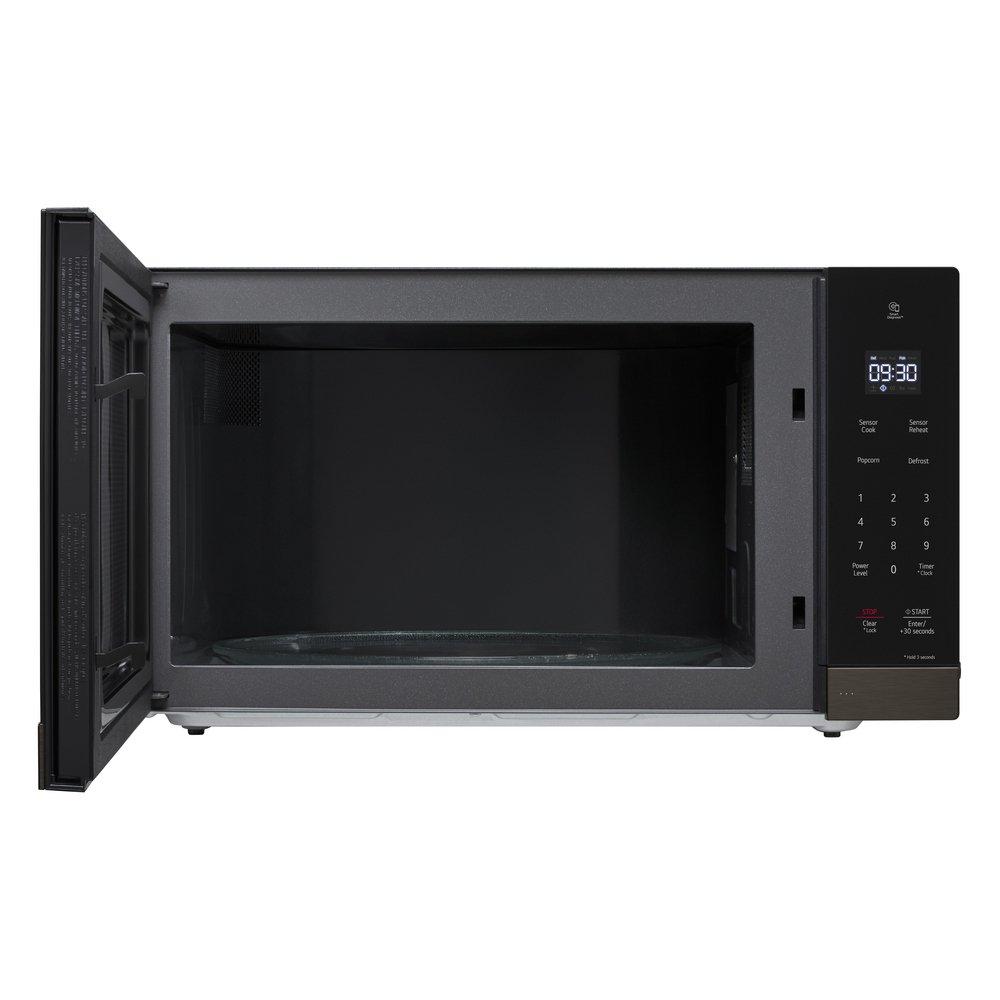 2.0 COUNTERTOP BLACK STAINLESS STEEL MICROWAVE 1200W 