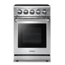 23-3/4 in. 4-Burner Electric Freestanding Range in Stainless Steel