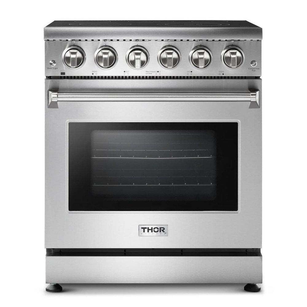30 INCH 5-BURNER SEALED RADIANT PROFESSIONAL H-SERIES ELECTRIC RANGE 