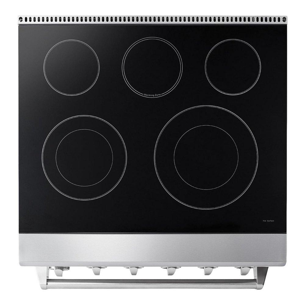 30 INCH 5-BURNER SEALED RADIANT PROFESSIONAL H-SERIES ELECTRIC RANGE 