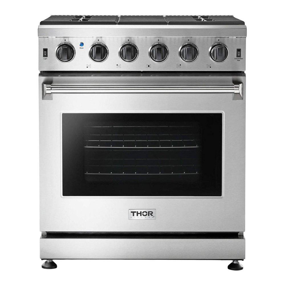 30 INCH 5-BURNER SEALED PROFESSIONAL L-SERIES GAS RANGE 