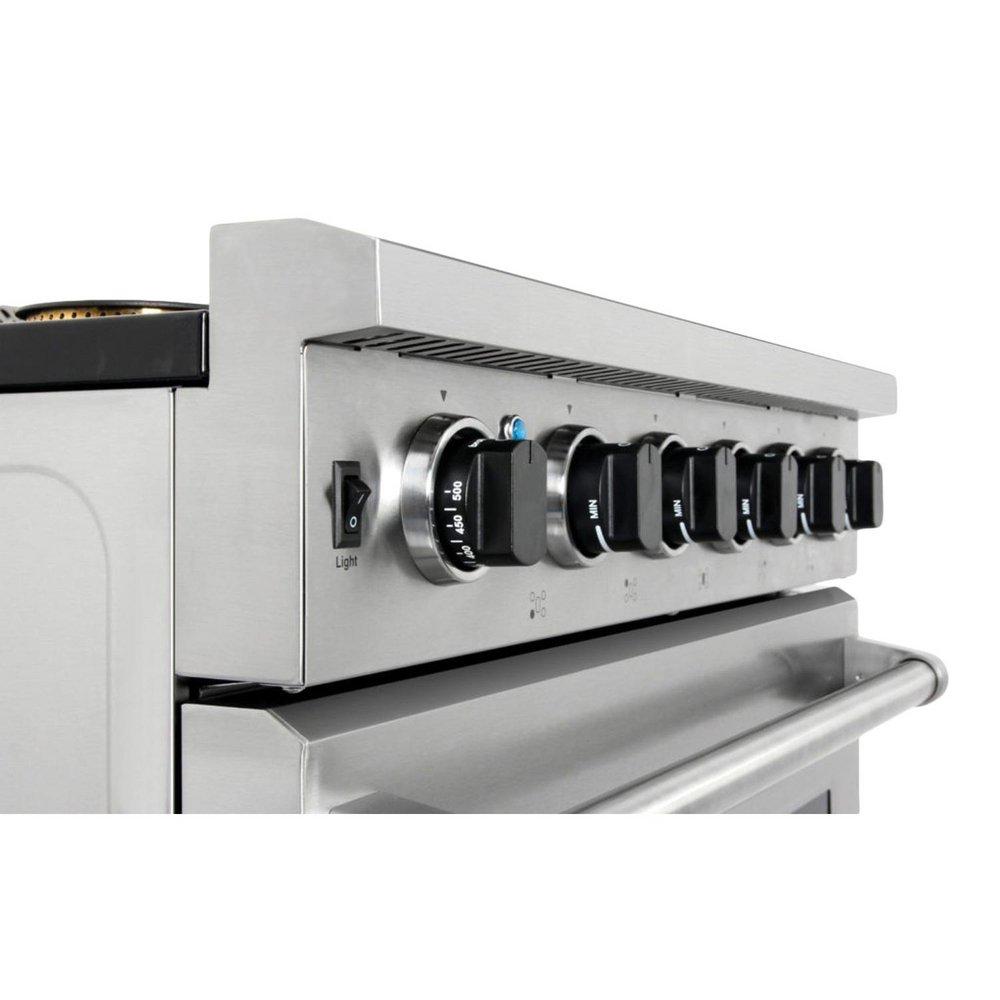 30 INCH 5-BURNER SEALED PROFESSIONAL L-SERIES GAS RANGE 