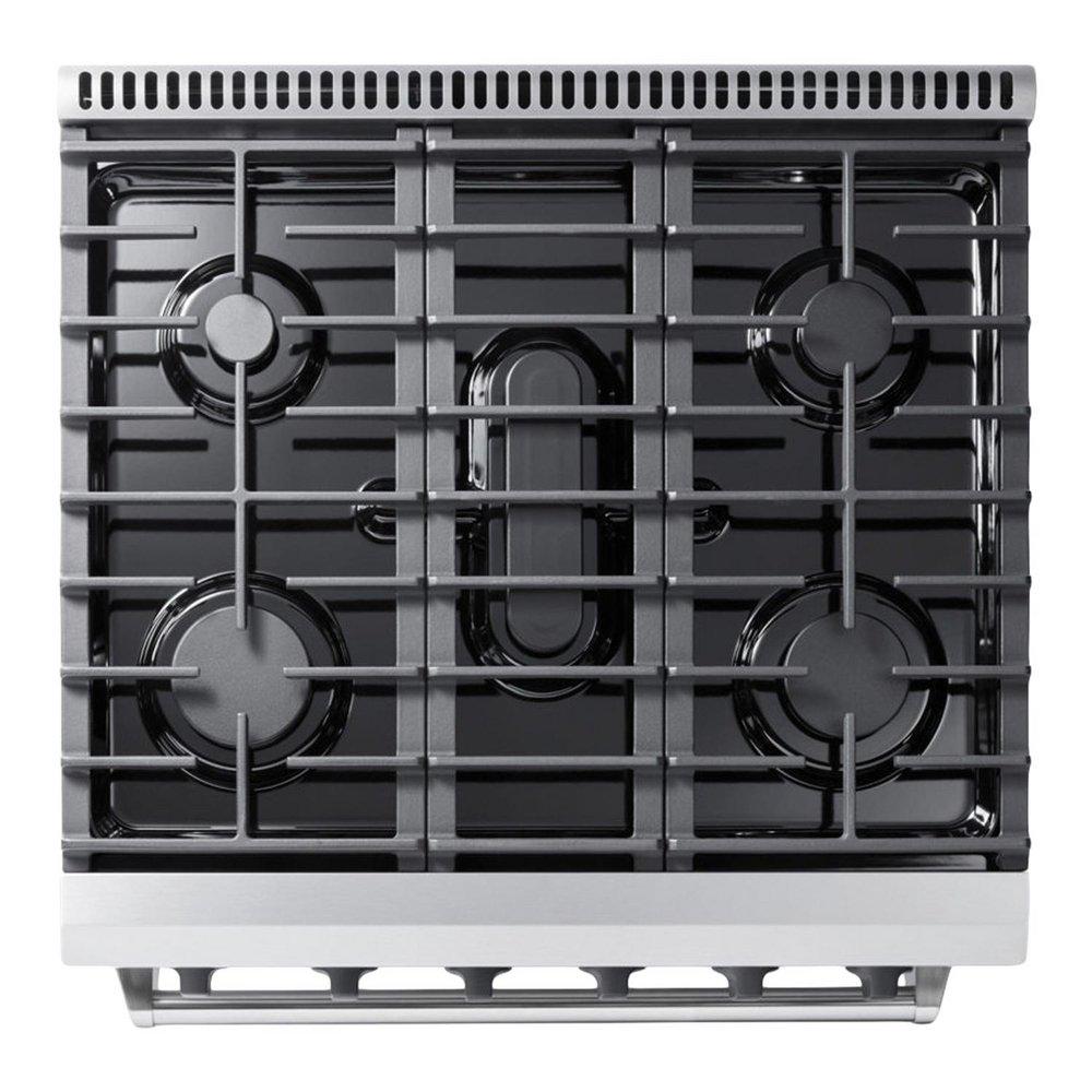30 INCH 5-BURNER SEALED PROFESSIONAL L-SERIES GAS RANGE 