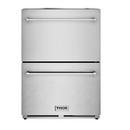 34.3 in. 3.36 cu. ft. Indoor/Outdoor Freezer Drawer in Stainless Steel